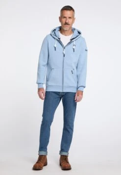 Schmuddelwedda Kapuzensweatjacken Sweatjacke Männer Hellblau -Schmuddelwedda 0164a1a1700859dc52f8c689f3dfa939