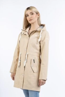 Schmuddelwedda Outdoorjacken Funktionsjacke Bridgepot Frauen Beige -Schmuddelwedda 023b57cc39c1b83a531838f7d15b37a1