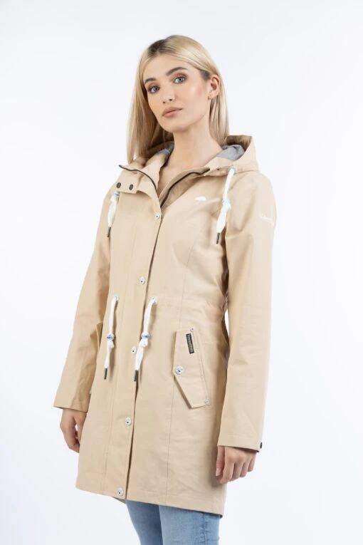 Schmuddelwedda Outdoorjacken Funktionsjacke Bridgepot Frauen Beige -Schmuddelwedda 023b57cc39c1b83a531838f7d15b37a1 scaled