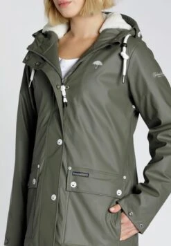 Schmuddelwedda Outdoorjacken Regenjacke Frauen Oliv -Schmuddelwedda 06eec14280475285676c11e4b1845587