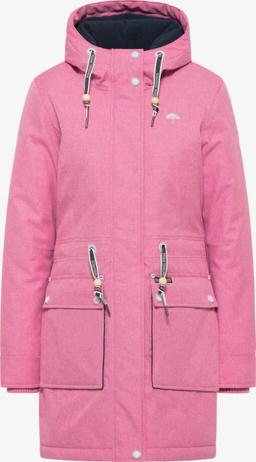 Schmuddelwedda Winterjacken Parka Frauen Pinkmeliert -Schmuddelwedda 0984c1e5d3d490bccf84b3b7ea7908fc scaled