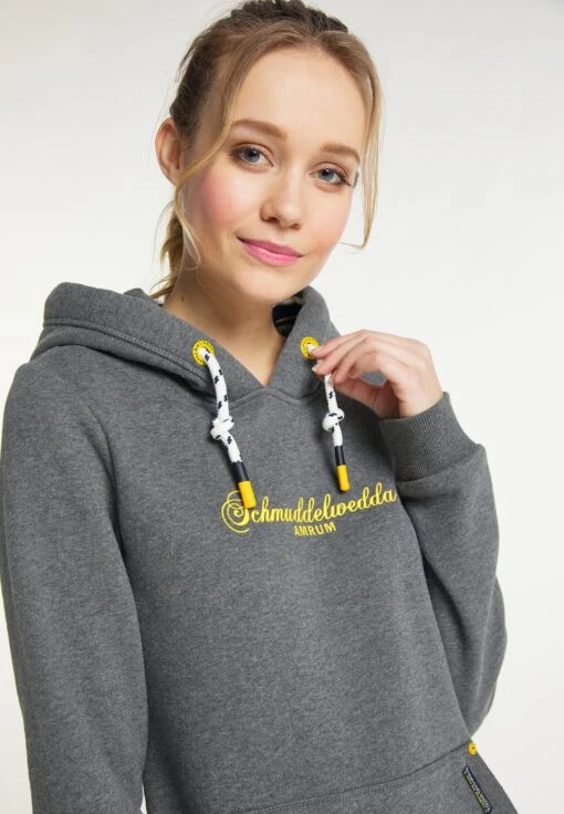 Schmuddelwedda Hoodies Sweatshirt Amrum Frauen Graumeliert -Schmuddelwedda 0b8d3c21f9759e60456a3f3837393ab3 scaled