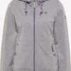 Schmuddelwedda Outdoorjacken Jacke Frauen Grau / Lila -Schmuddelwedda 0f52904e2668660944cf982f9a101b6f