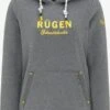 Schmuddelwedda Hoodies Sweatshirt Rügen Frauen Graumeliert -Schmuddelwedda 1bf668c936afa80abc98988266625de6