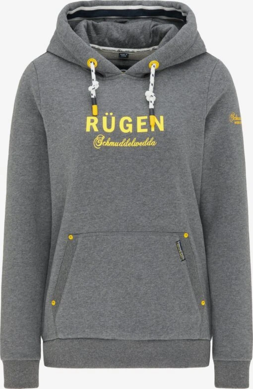 Schmuddelwedda Hoodies Sweatshirt Rügen Frauen Graumeliert -Schmuddelwedda 1bf668c936afa80abc98988266625de6 scaled