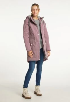 Schmuddelwedda Wintermäntel Parka Frauen Altrosa -Schmuddelwedda 1bfc248353f40f8d02fe2d249265000d