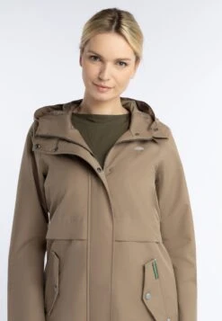 Schmuddelwedda Regen- & Funktionsmäntel Parka Yuka Frauen Dunkelbeige -Schmuddelwedda 1fe84a1c2f82a2f5424bd68dda0c87c8