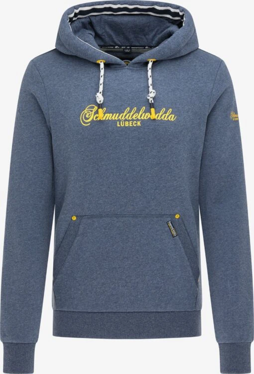 Schmuddelwedda Hoodies Sweatshirt Lübeck Männer Blaumeliert -Schmuddelwedda 316c20e9c1d7a28a2e5abd5b12f768c7 scaled