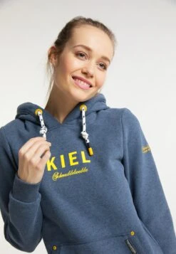 Schmuddelwedda Hoodies Hoodie Kiel Frauen Taubenblau -Schmuddelwedda 35dffe0a6a68e06ab491776f36e37100