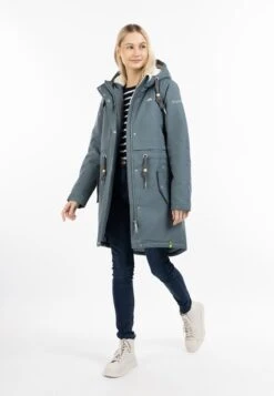 Schmuddelwedda Parka Winterparka Frauen Taubenblau -Schmuddelwedda 3b29954ba467246dedfc9d8da9967f64