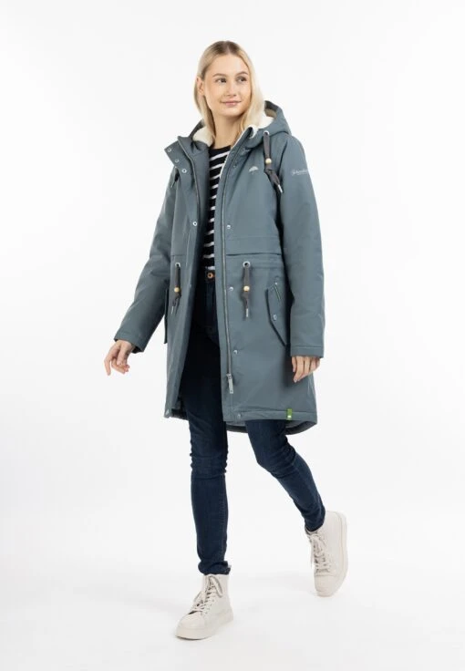 Schmuddelwedda Parka Winterparka Frauen Taubenblau -Schmuddelwedda 3b29954ba467246dedfc9d8da9967f64 scaled