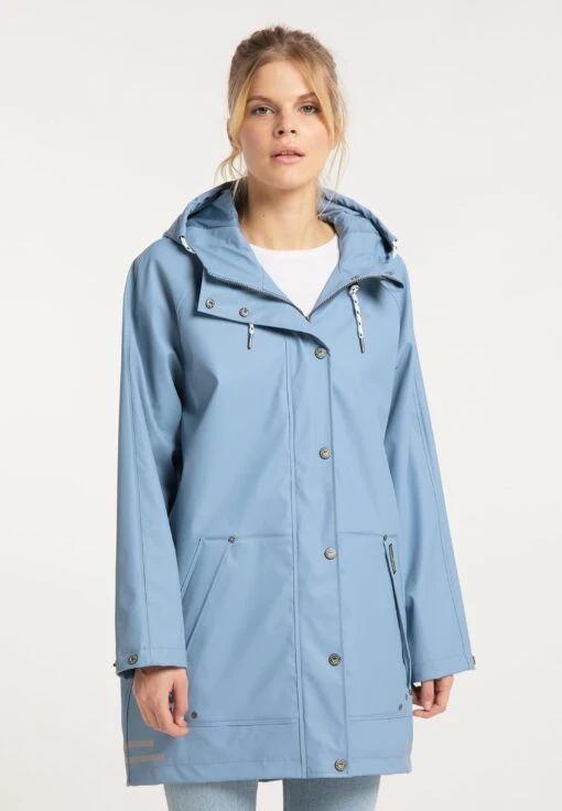 Schmuddelwedda Regen- & Funktionsmäntel Jacke Frauen Hellblau -Schmuddelwedda 3e48cb500ce52692a7a99528172b2915 scaled