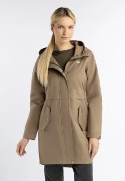 Schmuddelwedda Regen- & Funktionsmäntel Parka Yuka Frauen Dunkelbeige -Schmuddelwedda 3f9df6b054a90020e386ead90027a2a8