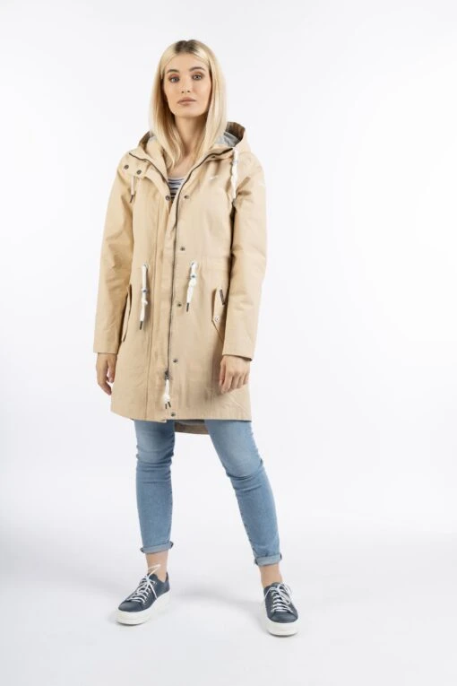 Schmuddelwedda Outdoorjacken Funktionsjacke Bridgepot Frauen Beige -Schmuddelwedda 457461c9bb8f06628b141a5afd52ff7a scaled