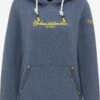 Schmuddelwedda Hoodies Hoodie Hamburg St. Pauli Frauen Blaumeliert -Schmuddelwedda 4abf5fb40ce272ae404cd5a4b77a1e1f