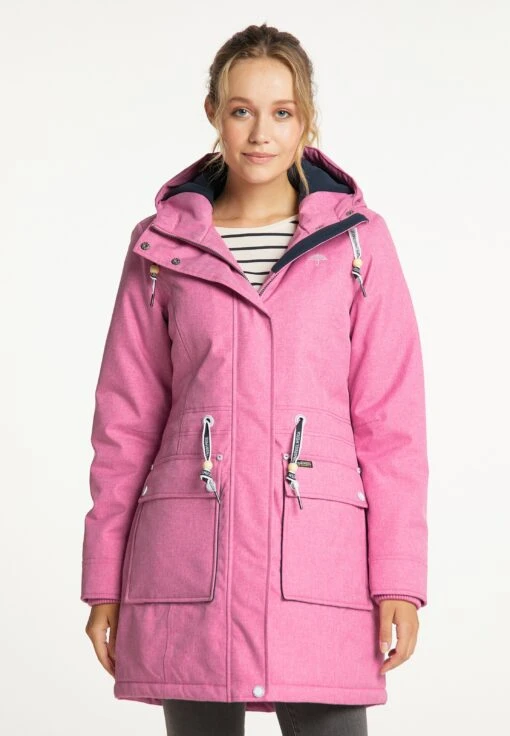 Schmuddelwedda Winterjacken Parka Frauen Pinkmeliert -Schmuddelwedda 4c71f21de7dd34be975e1dc8901be78c scaled