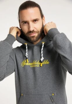 Schmuddelwedda Hoodies Sweatshirt Männer Graumeliert -Schmuddelwedda 512138186bb450ad3c8a2efcd49f9331