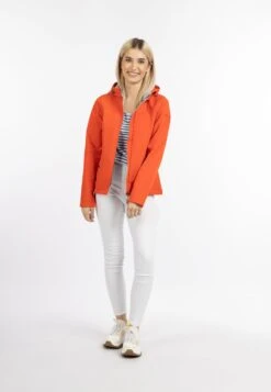 Schmuddelwedda Outdoorjacken Funktionsjacke Frauen Orangerot -Schmuddelwedda 5ab0ab05249039b0865844f4c25cc696