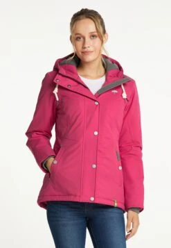 Schmuddelwedda Outdoorjacken Winterjacke Frauen Dunkelpink -Schmuddelwedda 5ae5974c1db550bd2c5b0edd1ae1bb1f