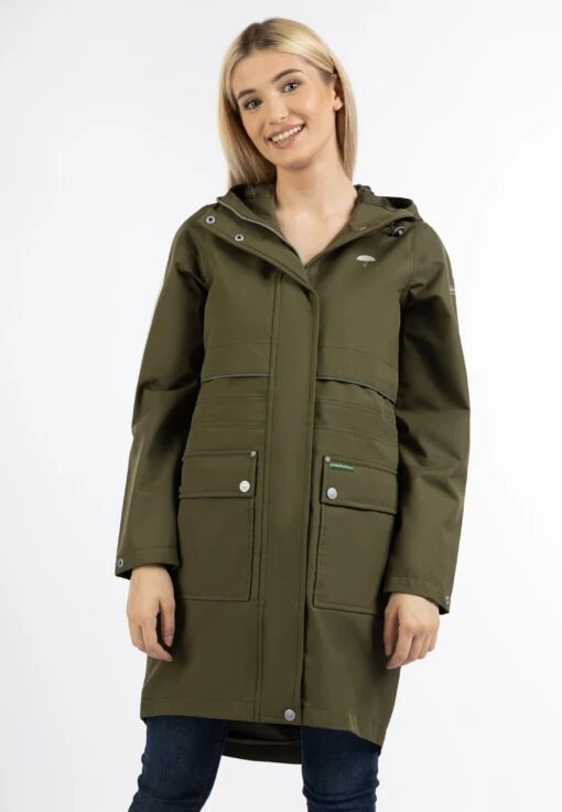 Schmuddelwedda Outdoorjacken Funktionsjacke Bridgeport Frauen Khaki -Schmuddelwedda 5e17784f721aa0909c3b93b080ae8ca3 scaled