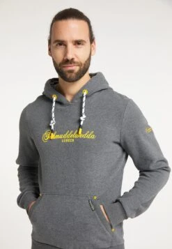 Schmuddelwedda Hoodies Sweatshirt Lübeck Männer Dunkelgrau / Graumeliert -Schmuddelwedda 70e9b69fdffd1f22635a4e4ed5a5ef06