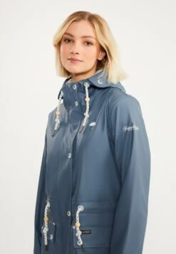 Schmuddelwedda Regen- & Funktionsmäntel Funktionsmantel Incus Frauen Taubenblau -Schmuddelwedda 72f6968d60490cc2984cf5a7dd6f39d9