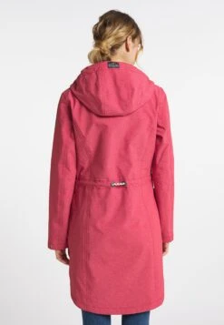 Schmuddelwedda Parka Regenparka Frauen Pastellrot -Schmuddelwedda 7a7f1fd6aa699bd9ec84062241b6dd05