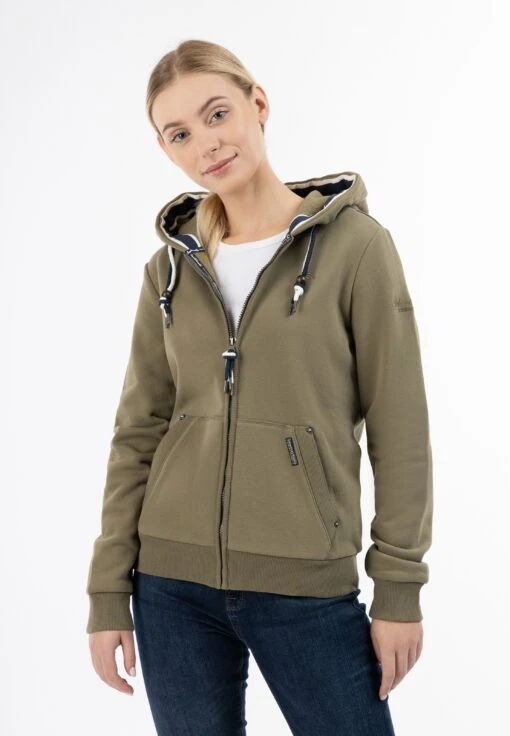 Schmuddelwedda Sweatjacken Sweatjacke Frauen Oliv -Schmuddelwedda 7aed3b99a81a337fc0e7079eaffb2755 scaled