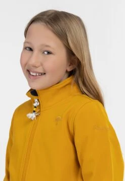 Schmuddelwedda Outdoorjacken Funktionsjacke Kinder Goldgelb -Schmuddelwedda 831ddaed9a61bc7df415a3ef9a4ae936