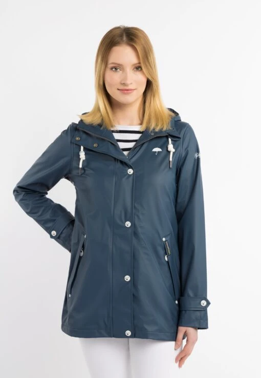 Schmuddelwedda Outdoorjacken Regenjacke Frauen Taubenblau -Schmuddelwedda 8584fc40c3170bca079be5fd9e935601 scaled