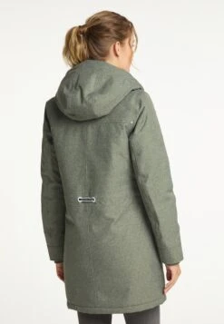 Schmuddelwedda Winterjacken Winterparka Frauen Grünmeliert -Schmuddelwedda 85b5074f095a8847813e3ec613a339ec