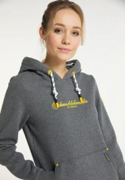 Schmuddelwedda Hoodies Sweatshirt Hamburg St. Pauli Frauen Graumeliert -Schmuddelwedda 88bd0f143624e00ccc9388a5831f1036