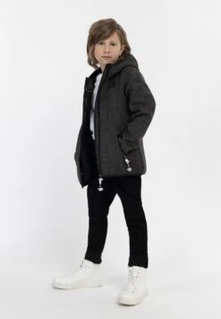 Schmuddelwedda Fleecejacken Fleecejacke Kinder Graumeliert -Schmuddelwedda 88c13485ef8277f9413b929e3cbdc048