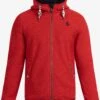 Schmuddelwedda Fleecejacken Fleecejacke Philon Männer Rot / Rotmeliert -Schmuddelwedda 89e723e519bd5ff72ee544eb7936535e