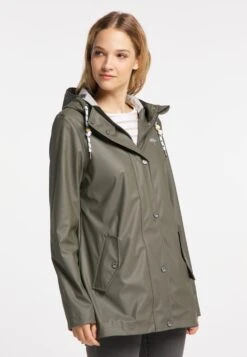 Schmuddelwedda Übergangsjacken Regenjacke Frauen Oliv -Schmuddelwedda 986d3d1335ec75221e4e13fa46b884dd