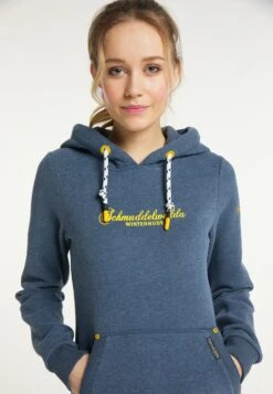 Schmuddelwedda Hoodies Sweatshirt Hamburg Frauen Blaumeliert -Schmuddelwedda 9d607c4fdf0af55644363a206c8fb7bc