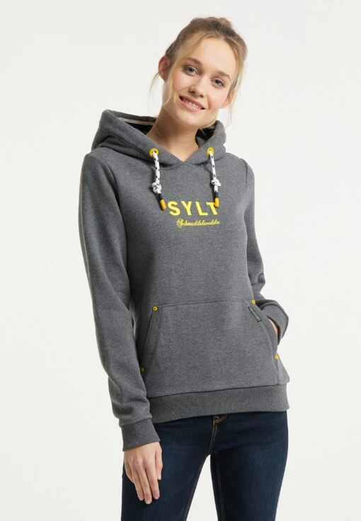 Schmuddelwedda Hoodies Hoodie Sylt Frauen Graumeliert -Schmuddelwedda a1724bd34972167877c40c196d0a77b2 scaled