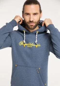 Schmuddelwedda Hoodies Sweatshirt Lübeck Männer Blaumeliert -Schmuddelwedda a2318a2b2ec5181226c803bbadf72432