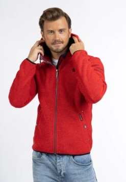 Schmuddelwedda Fleecejacken Fleecejacke Philon Männer Rot / Rotmeliert -Schmuddelwedda a391cf1c5ebaae907c7654ad9ff4e9b6