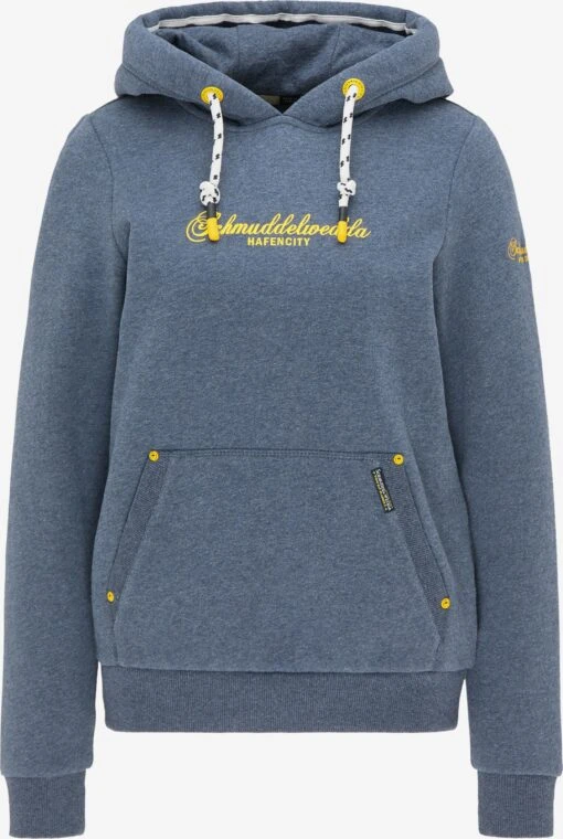 Schmuddelwedda Hoodies Hoodie Hamburg Hafencity Frauen Blaumeliert -Schmuddelwedda a782632ba0e36fd699506db12109013c scaled