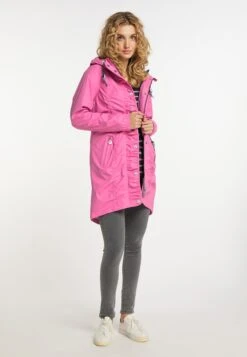 Schmuddelwedda Regen- & Funktionsmäntel 3-in-1-Regenmantel Frauen Pink -Schmuddelwedda a889bda4f4fdfad551ad0fb5ea812fe3