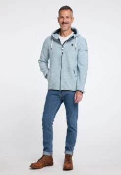 Schmuddelwedda Fleecejacken Fleecejacke Männer Hellblau -Schmuddelwedda ac0e31c751808e3eca7c1d8555c21a8e