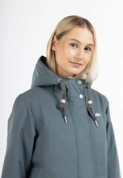 Schmuddelwedda Parka Winterparka Frauen Taubenblau -Schmuddelwedda b158506b4b75416a7b6c0b56b0086a92