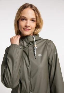 Schmuddelwedda Übergangsjacken Regenjacke Frauen Oliv -Schmuddelwedda b2ac9c3d2450797f43d39e5397450f6a