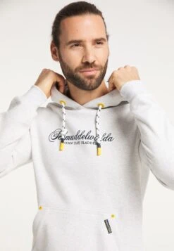 Schmuddelwedda Hoodies Sweatshirt Männer Weißmeliert -Schmuddelwedda b46e46f98ce7e234e93c6dffc024fb6e