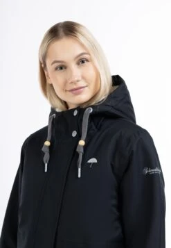 Schmuddelwedda Parka Winterparka Frauen Schwarz -Schmuddelwedda c3cb9a70e9d881e11a7839f78b105094