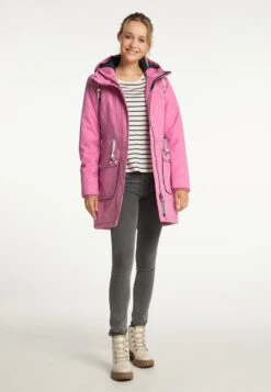 Schmuddelwedda Winterjacken Parka Frauen Pinkmeliert -Schmuddelwedda c7e37d8a230348252b8caa4686e0ab1a