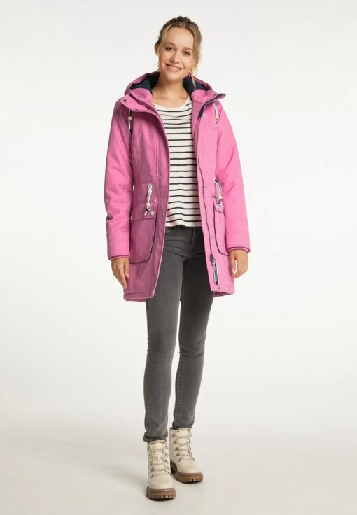 Schmuddelwedda Winterjacken Parka Frauen Pinkmeliert -Schmuddelwedda c7e37d8a230348252b8caa4686e0ab1a scaled