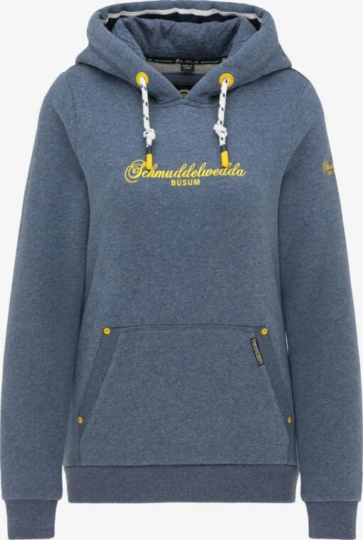 Schmuddelwedda Hoodies Sweatshirt Büsum Frauen Blaumeliert -Schmuddelwedda ccba28f8e3d9f5c09afbee3b7eccb38e scaled