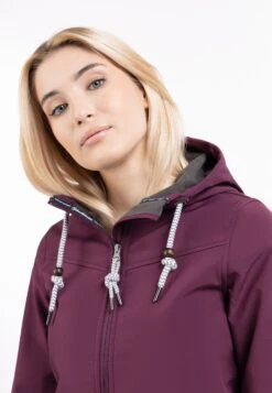 Schmuddelwedda Outdoorjacken Funktionsjacke Frauen Aubergine -Schmuddelwedda ce21de9b359b300c455167196f156576